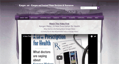 Desktop Screenshot of kangen.net